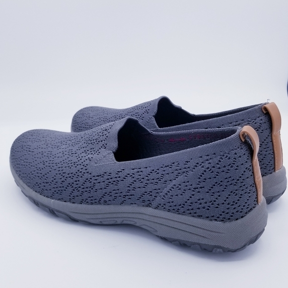 Skechers Relaxed Fit Reggae Fest 2.0 Women's Grey Slip-On Shoes size 8 - Picture 8 of 12